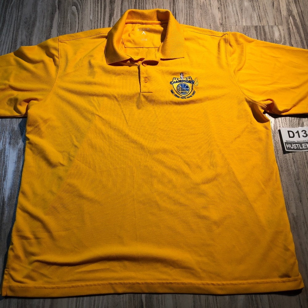 NBA CHAMPIONS 2017 GOLDEN STATE WARRIORS POLO L
